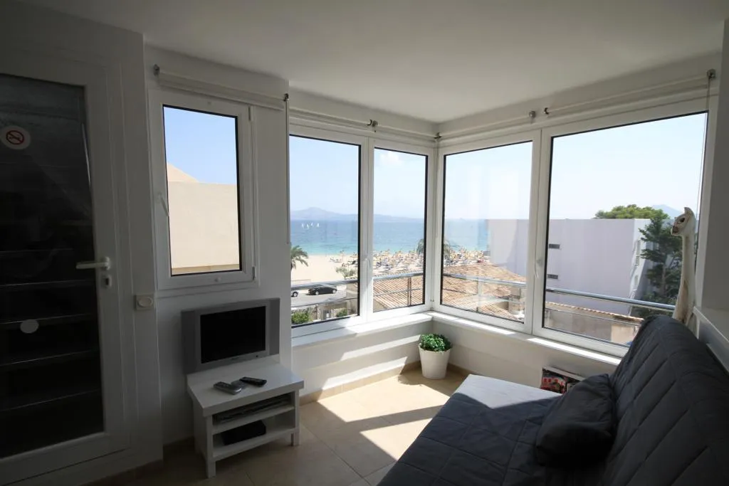 Séjour - Duplex Apartment with Jacuzzi Terrace in Pollença