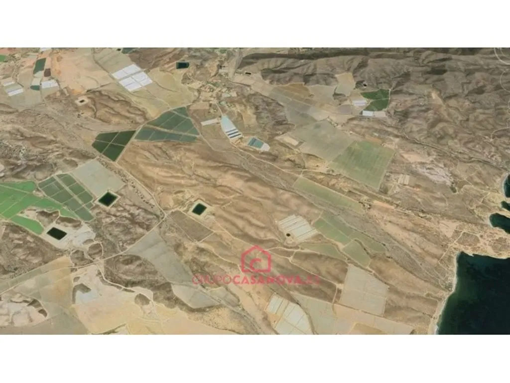 Vue aérienne - Land Parcel in Cala Blanca, Murcia