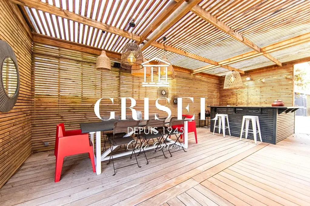 Terrasse - Villa Contemporaine avec Piscine à Lège-Cap-Ferret