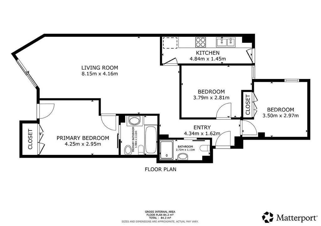 Plan - Spacious Apartment with Terrace in Cambrils