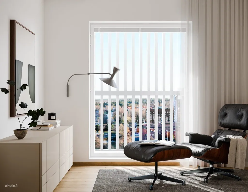 Elutuba - Modern Apartment with Balcony in Oulu Centre