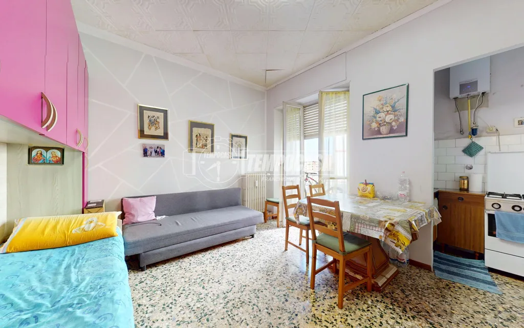Séjour - Central Billet with Balcony in Collegno
