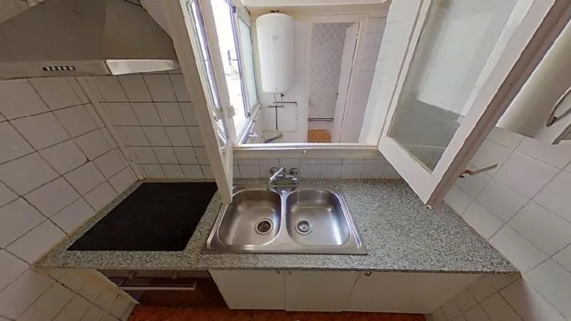 Köök - Apartment with Garden Access in Badalona