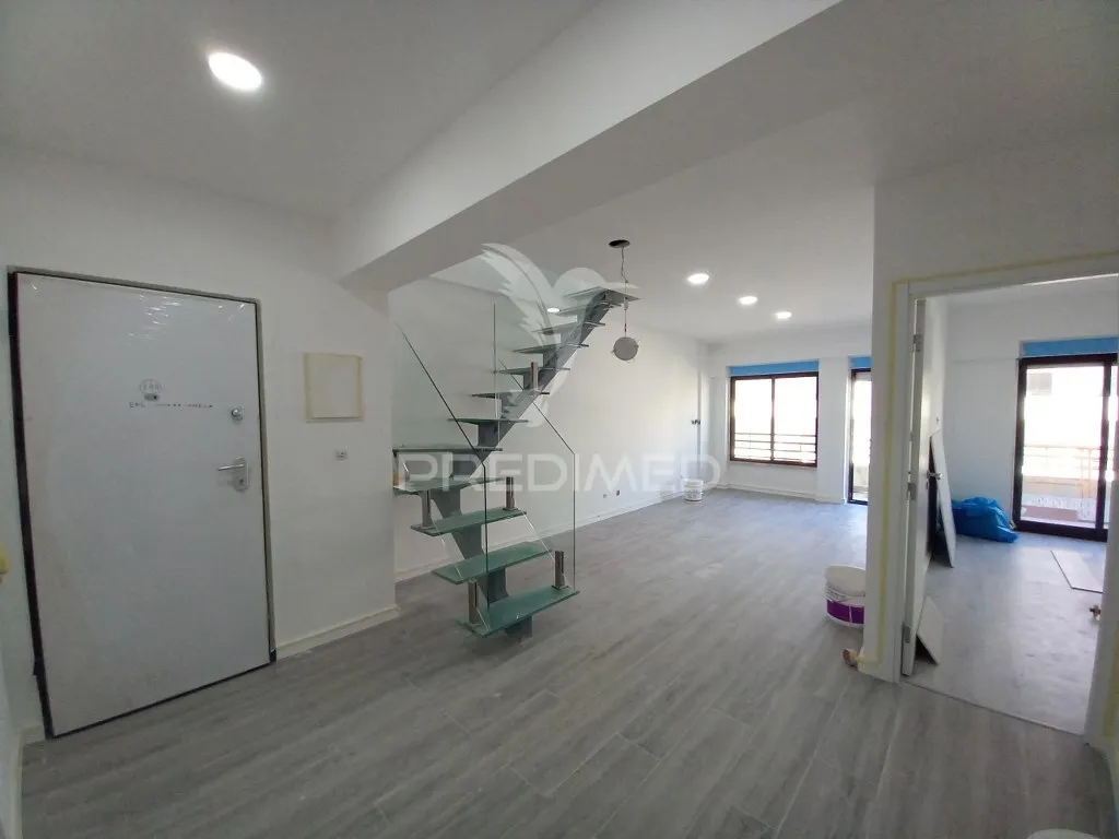 Séjour - Restored Duplex with Sea View in Costa da Caparica