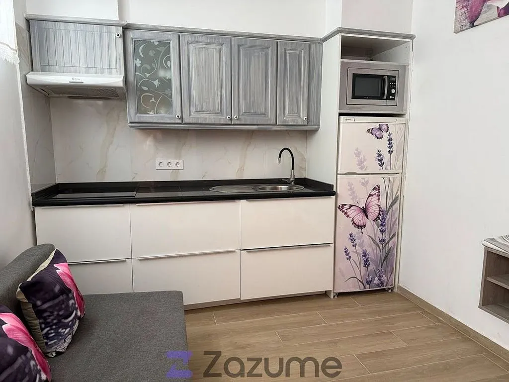 Kitchen - Furnished Flat in Arrecife, Lanzarote