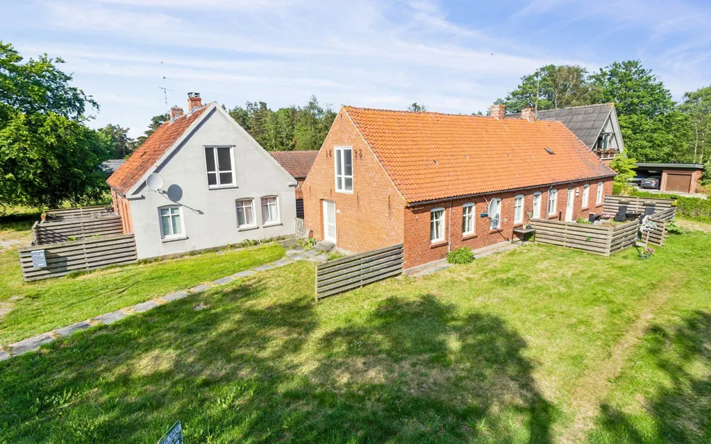 Vue aérienne - Historic Villa with Sea View in Læsø