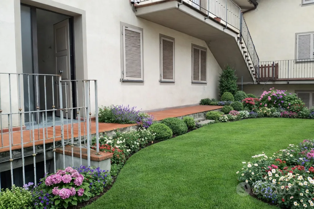 Jardin - Apartment with Garden in Firenzuola