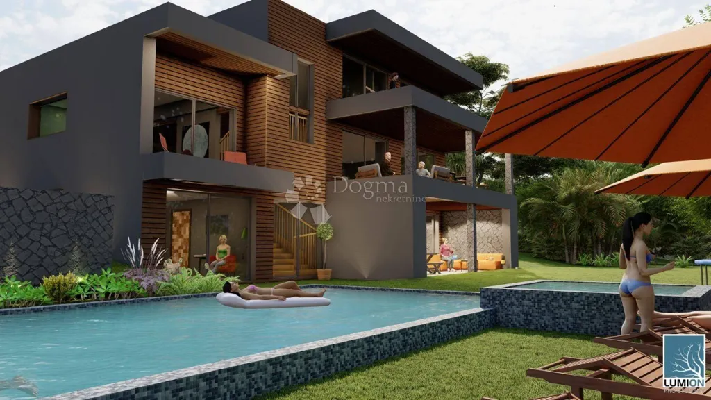 Luxury Villa with Heated Pool in Ližnjan