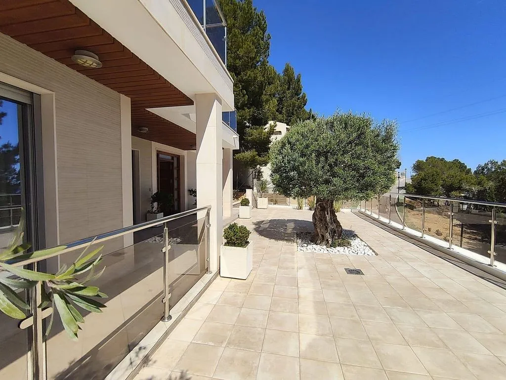 Terrasse - Luxury Villa with Pool in Altea Hills