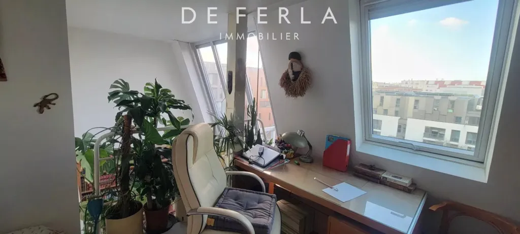 Balcon - Duplex Atelier d'Artiste avec Vue Tour Eiffel à Paris