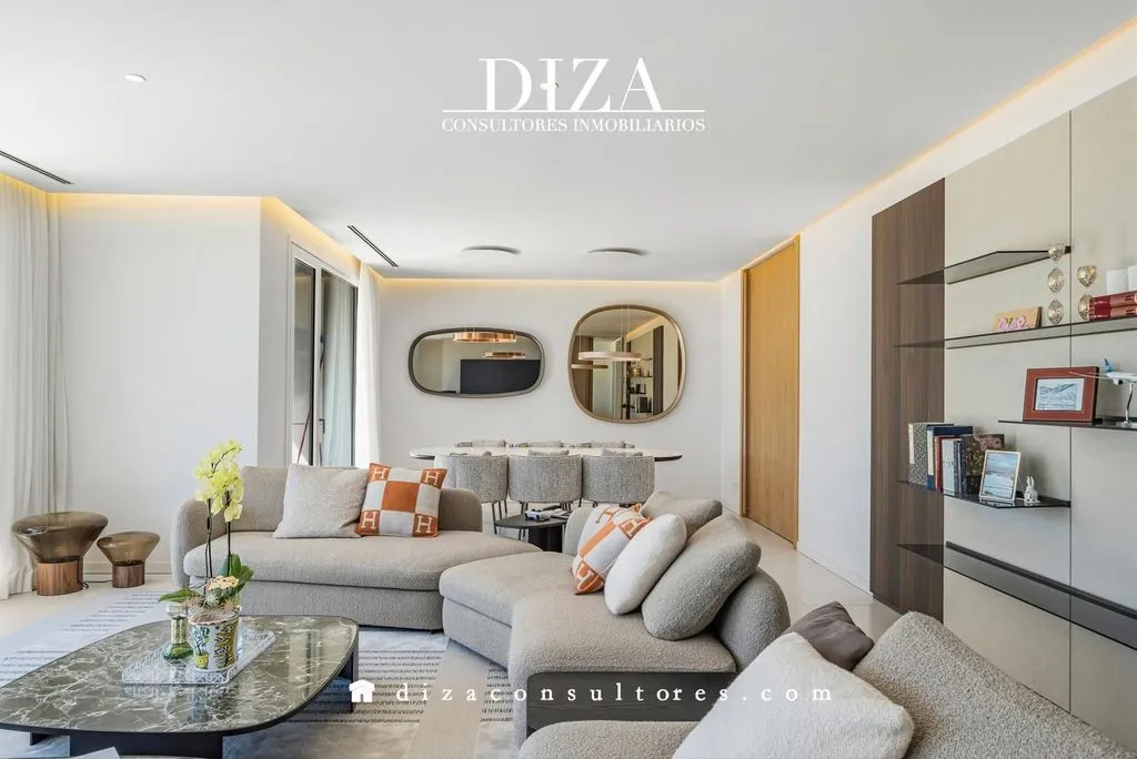 Séjour - Duplex with Pool and Golf View in La Finca