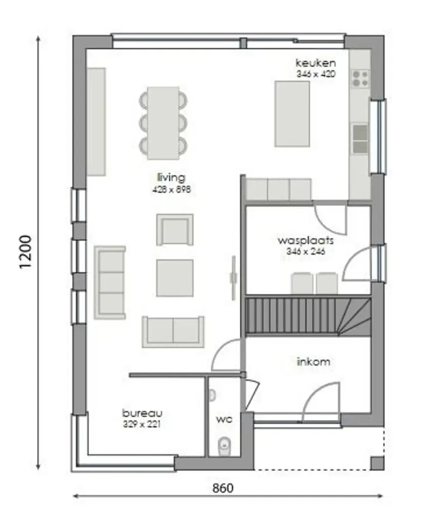 Plaan - Plot for Open Development with Solar Panels in Markedal