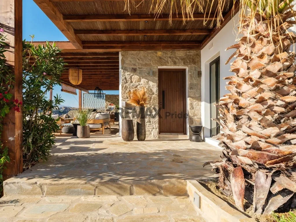 Terrasse - New Villa with Sea View in Mykonos