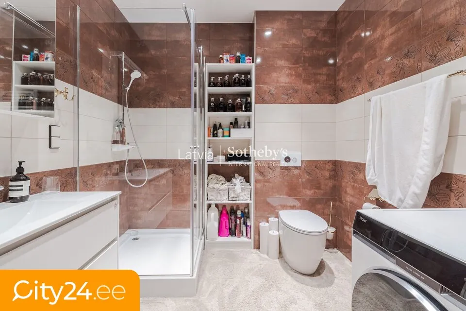 Salles de bain - Apartment with Sea View in Jūrmala