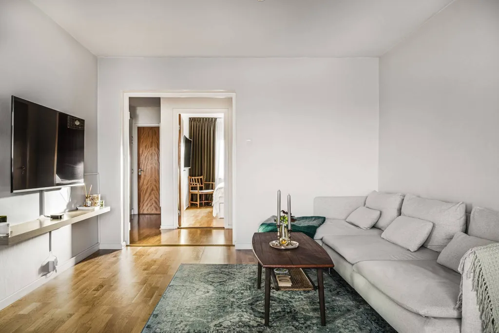 Séjour - Apartment with West-Facing Balcony in Södermanland