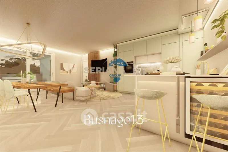 Cucina - Apartment with Private Garden in Cornate d'Adda