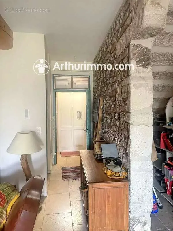 Séjour - Appartement Duplex Vue Saône à Trévoux