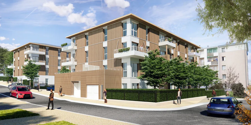 Modern Apartment in Green Setting near RER D