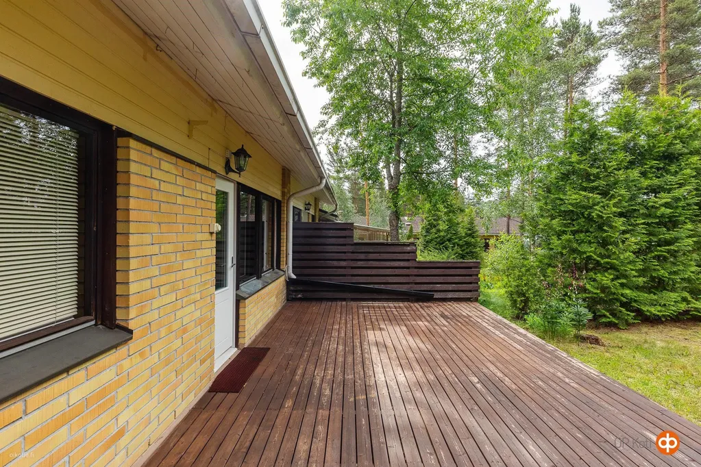 Terrass - Renovated Triangular House with Sauna in Salo