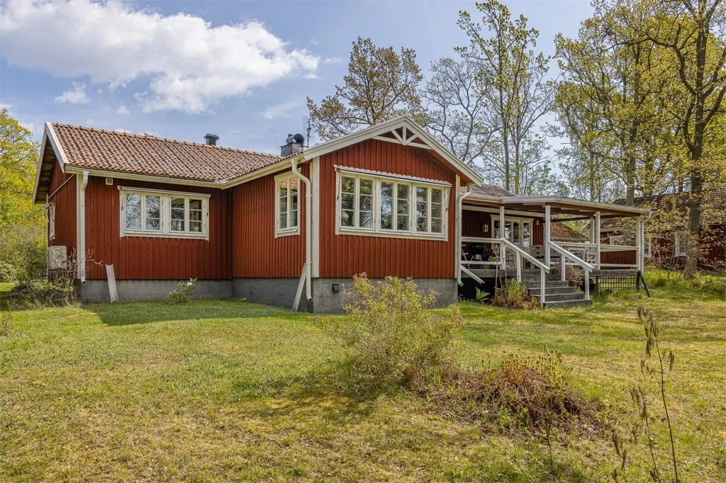4-toaline maja asukohas Västerviks kommun