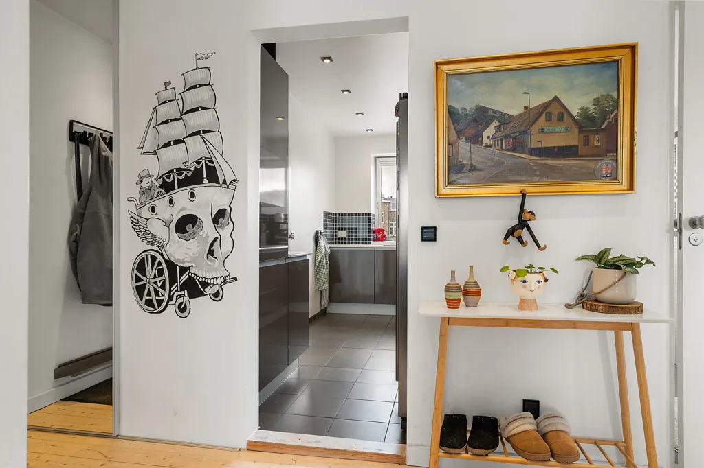 Hallway - 2-room apartment in Aalborg