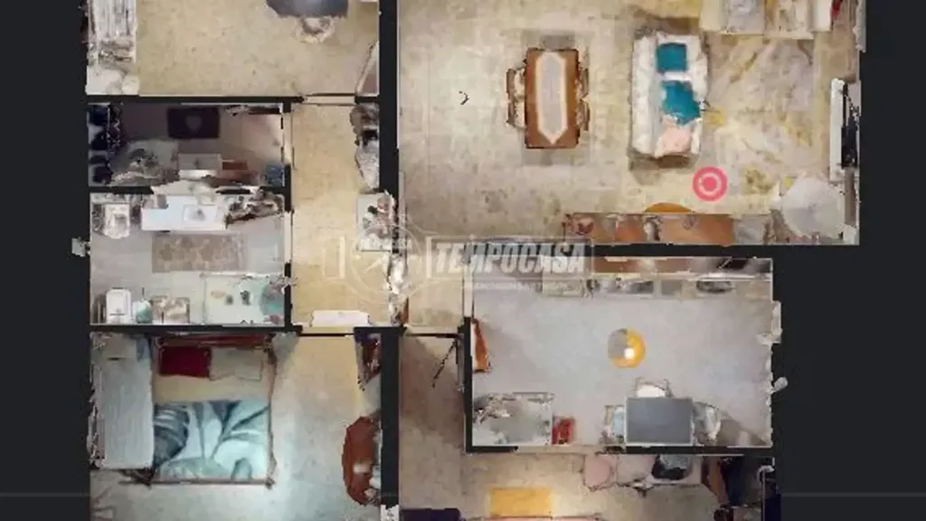 Plan - Spacious Apartment with Balcony in Carpi