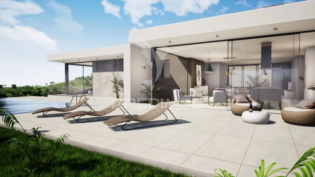 Piscine - Contemporary Villa with Sea View in Calheta