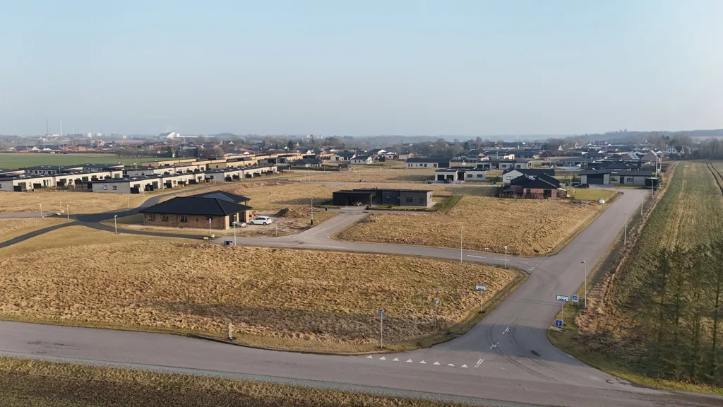 Vue aérienne - Year-Round Plot with 5G Coverage in Hobro