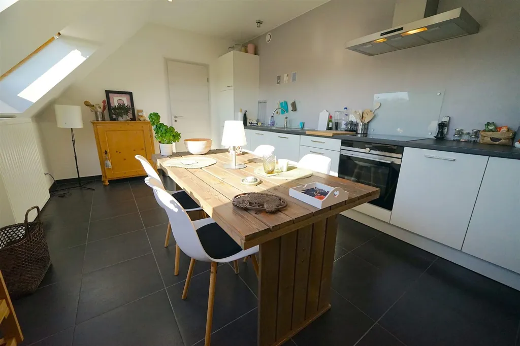 Dining Room - Apartment with Terrace in Nivelles