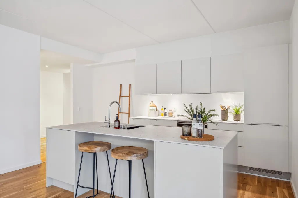 Cuisine - Modern Flat with Balcony in Horsens