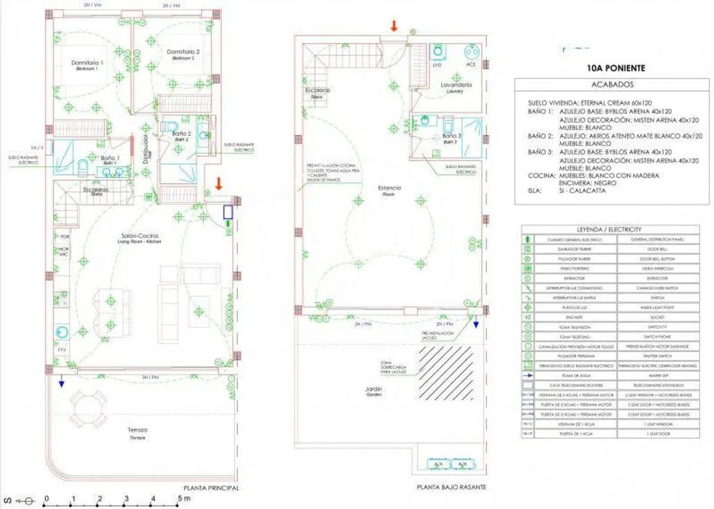 Plan - Luxury Duplex with Sea Views in Finestrat