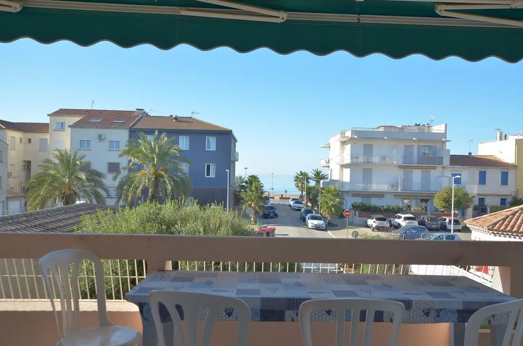 Balcony - T3 Apartment with Sea View in Le Grau-du-Roi