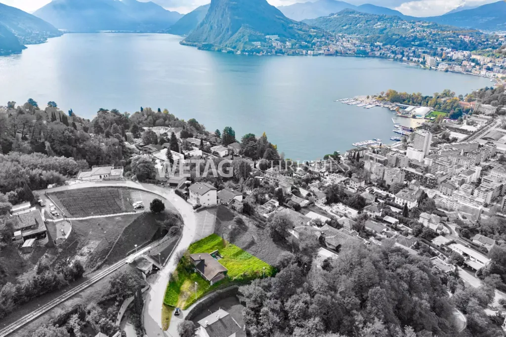 Approved Building Land with Lakeside View in Lugano