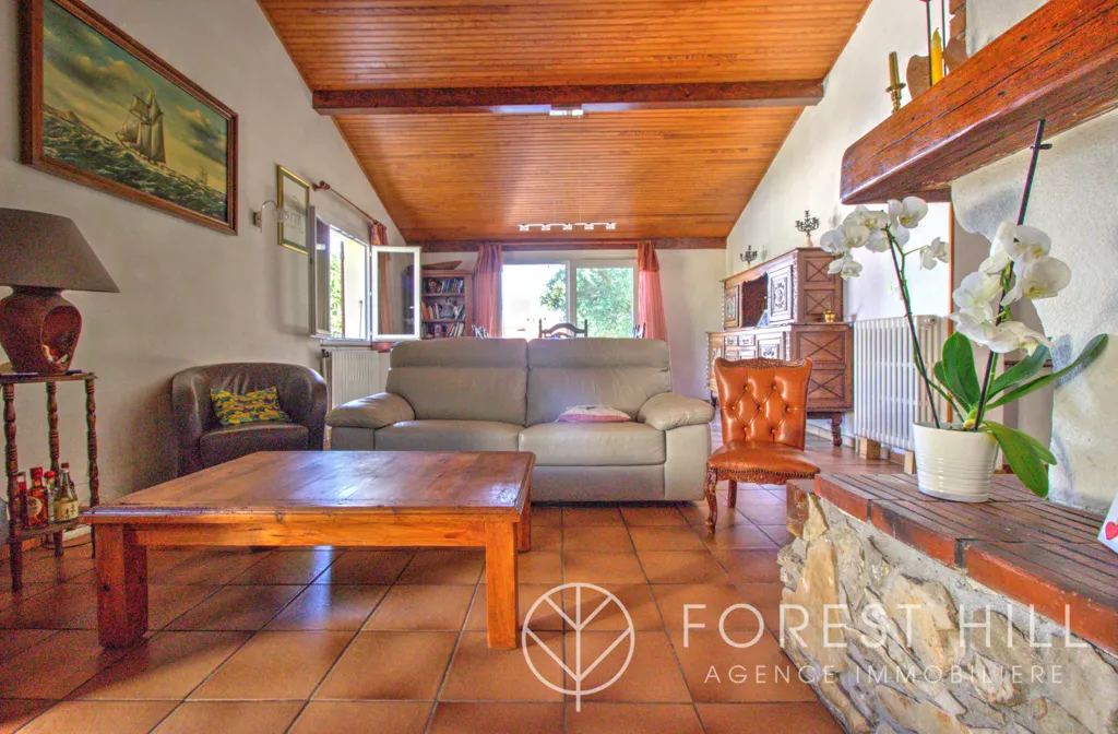 Séjour - Maison 4 Faces avec Jardin à Céret