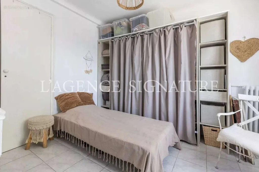 Bedrooms - 4-Piece Apartment with Loggia in Nice