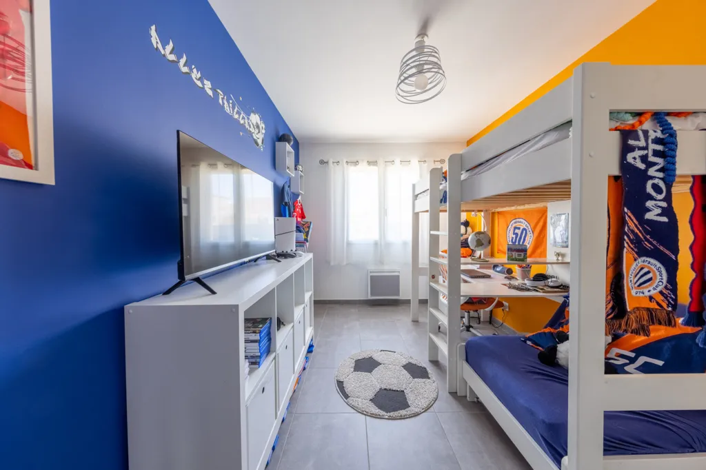 Chambres - Villa Contemporaine avec Piscine à Restinclières