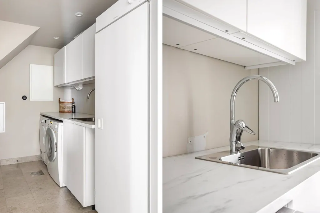 Utility Room - Modern Apartment with Mälaren View in Mälarhöjden