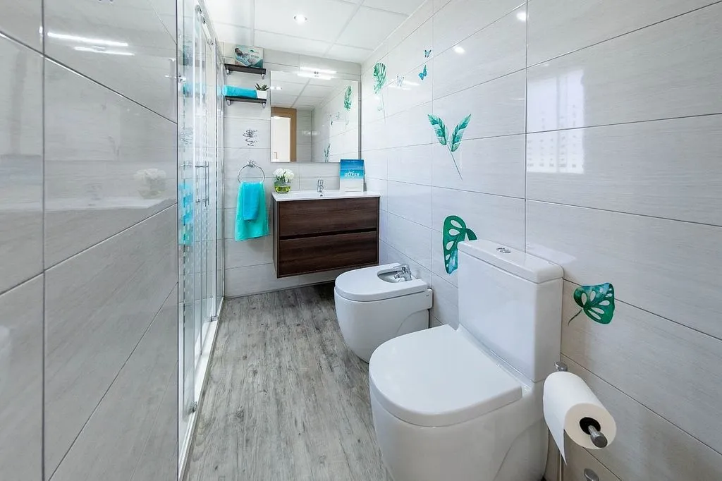 Salles de bain - Apartment with Pool in Montbrió del Camp
