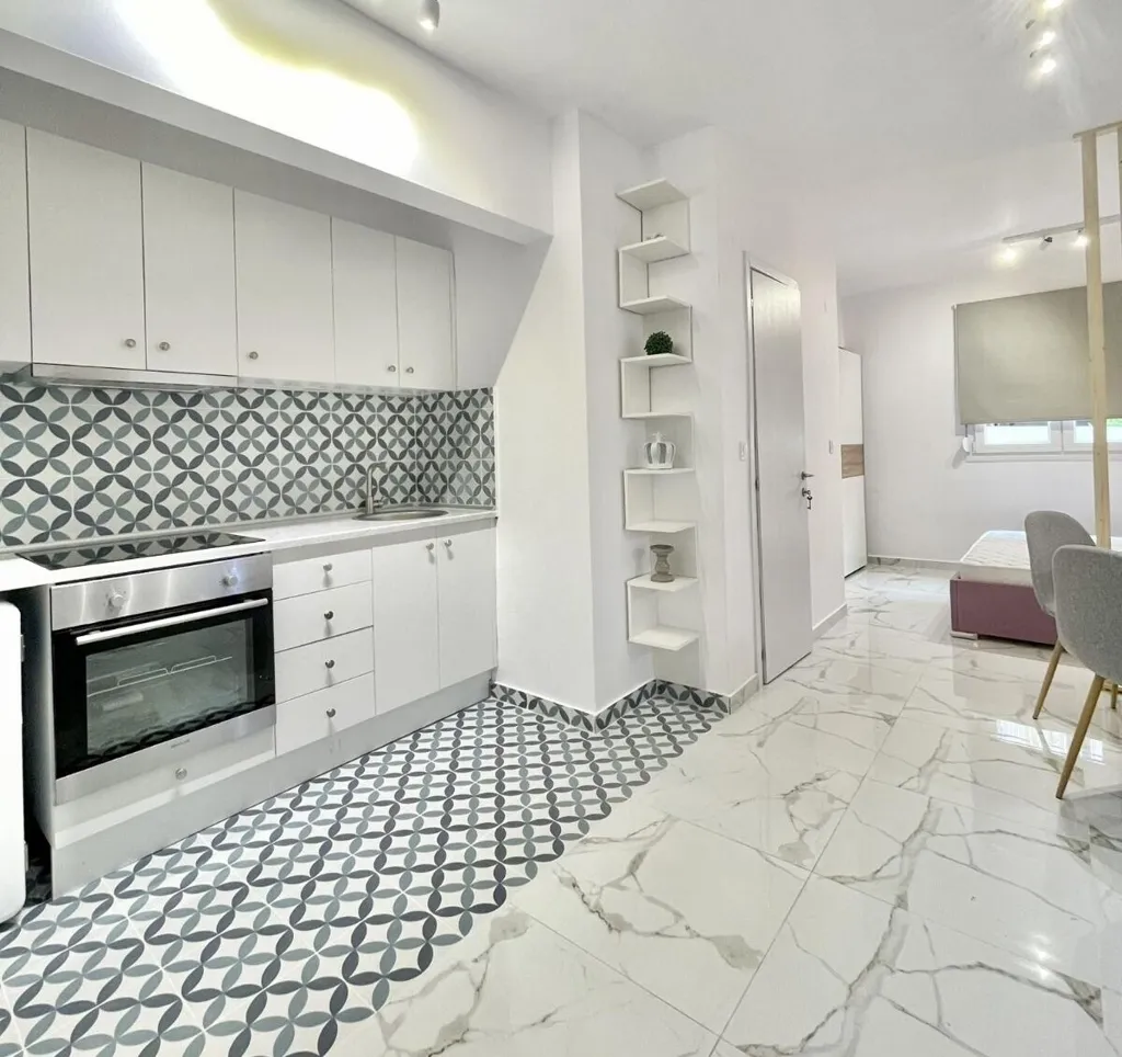 Köök - Flat with Interior Layout in Thessaloniki