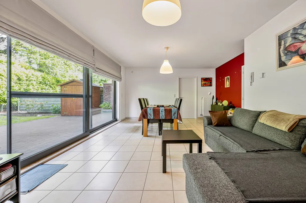 Séjour - Appartement Moderne avec Terrasse à Hamme