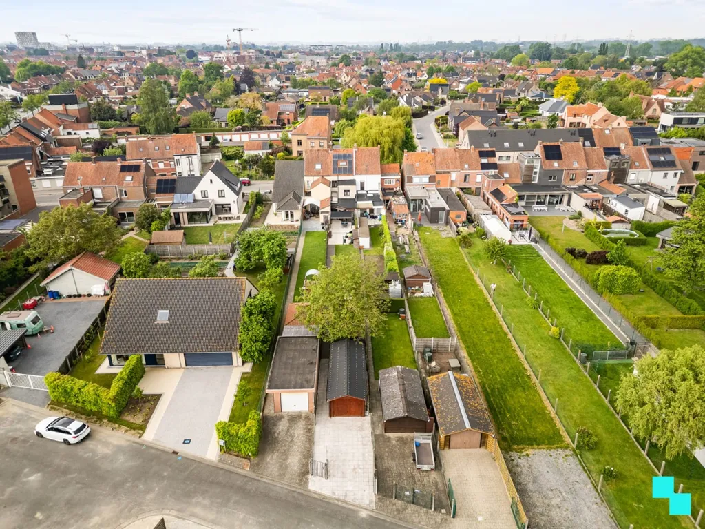 Õhuvaade - Modernising House with Garden in Roeselare