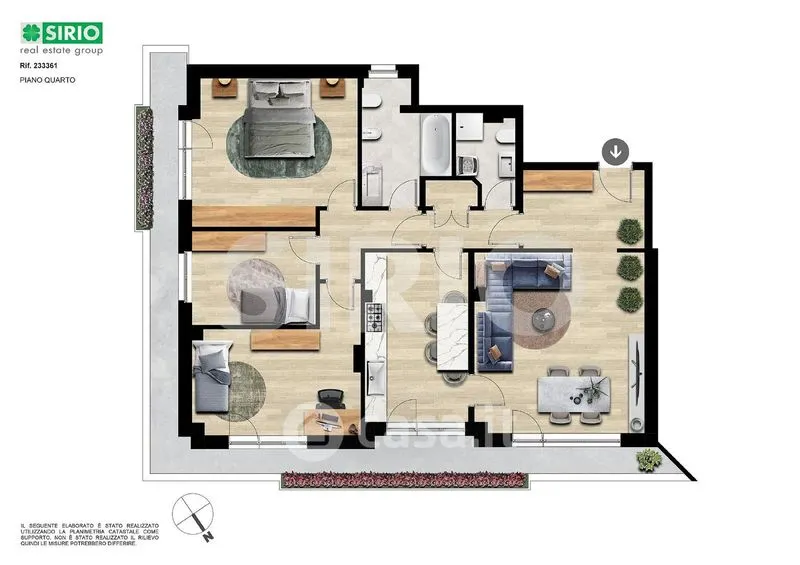 Plaan - Penthouse with Panoramic View in Gorizia Centre
