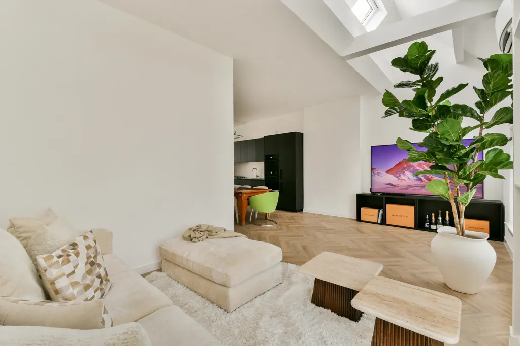 Soggiorno - Penthouse with Dachterras in Amsterdam