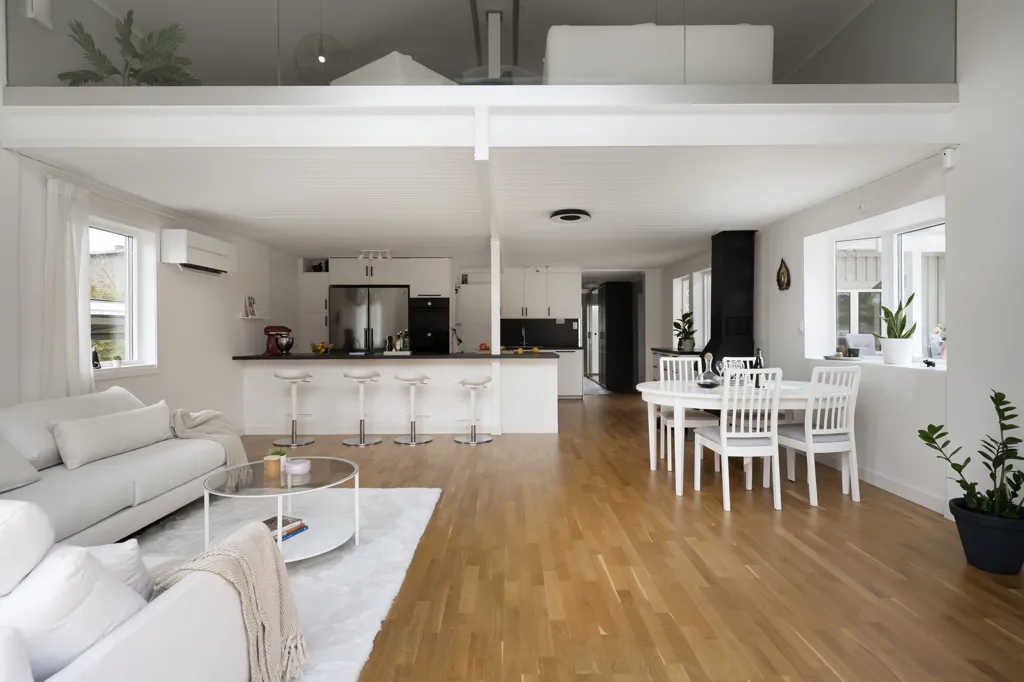 Séjour - Modern Villa with Garden in Gudö