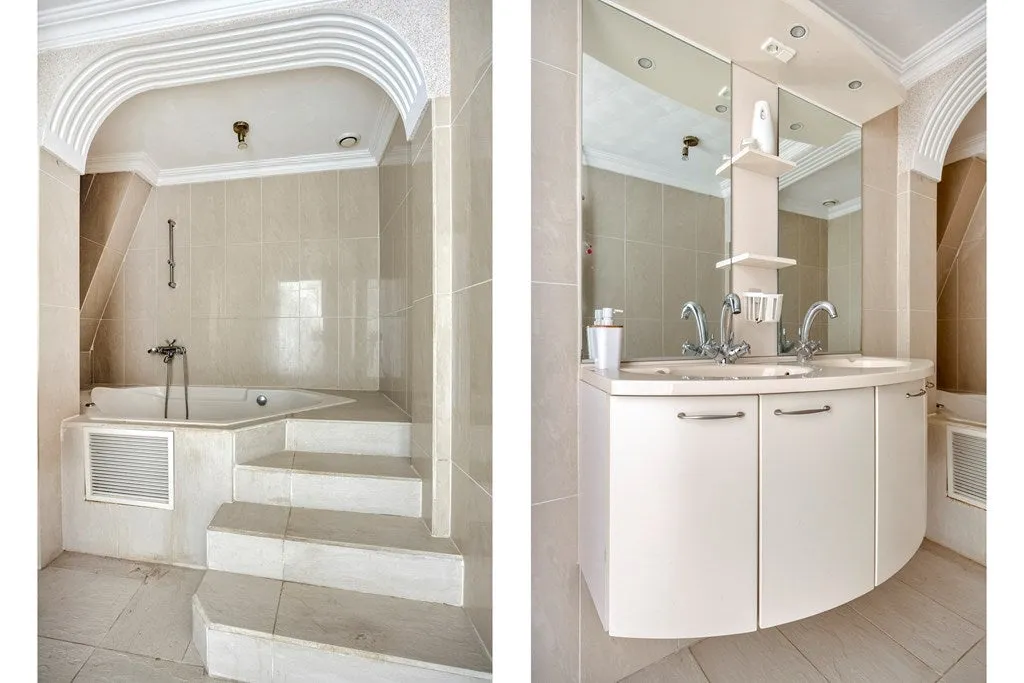 Salles de bain - Spacious Apartment with Jacuzzi in Dierenselaan