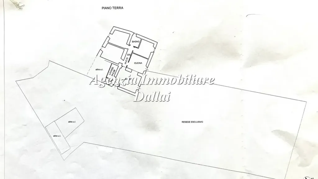 Plan - Rustic Cottage with Panoramic Garden in Scarperia