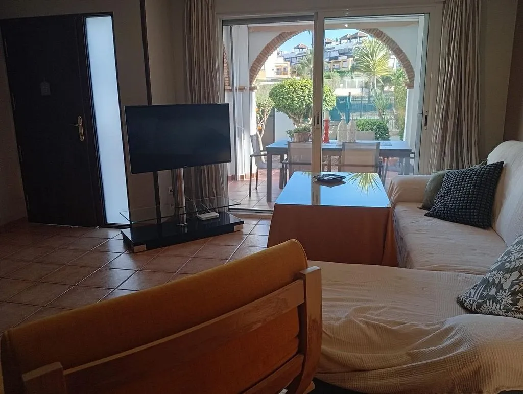 Séjour - Duplex with Pool and Terrace in Las Salinas