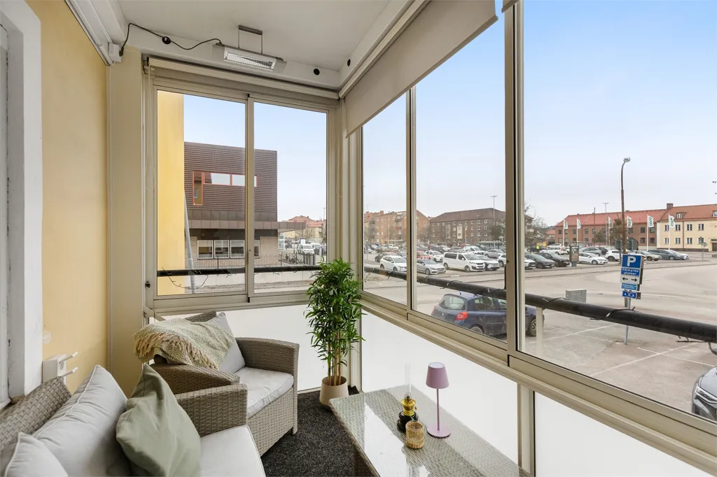 Balcon - Apartment with Balcony on Sveaplan, Eskilstuna