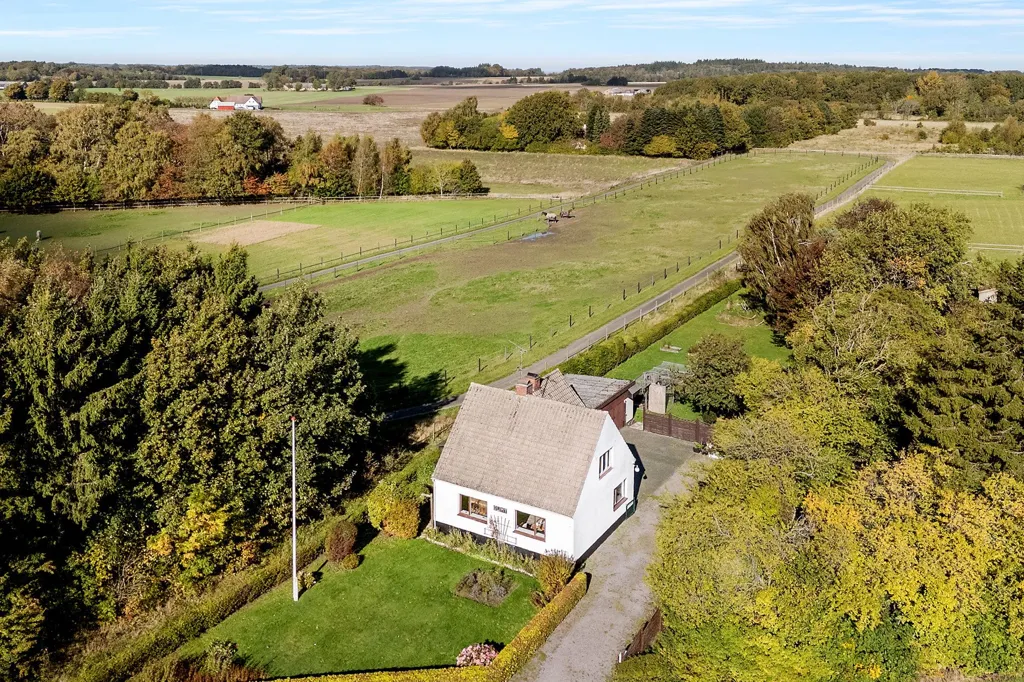Vue aérienne - Maison 4 pièces à Østermarie