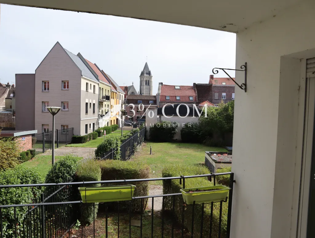 Balcon - Appartement T4 avec Balcons et Vue sur Parc à Seclin
